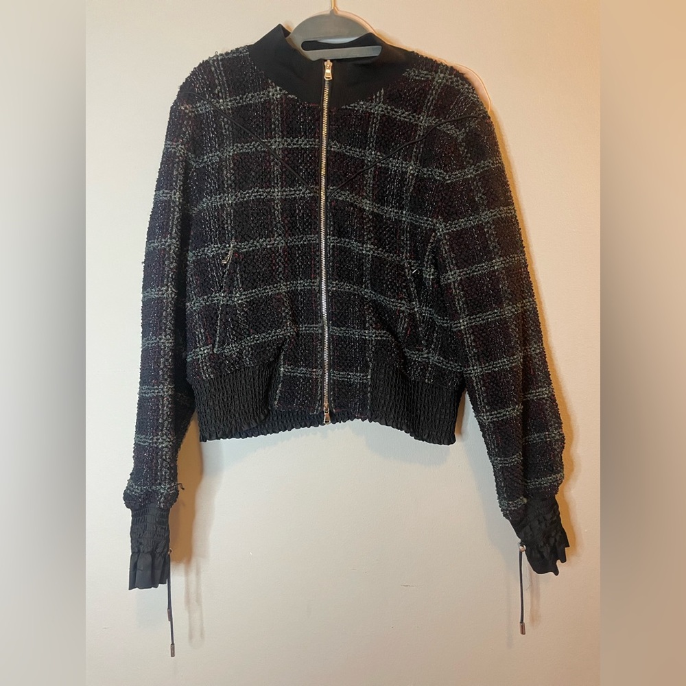 3.1 Phillip Lim tweed bomber jacket